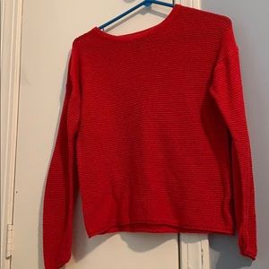 Cute red sweater